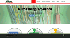 Desktop Screenshot of mbpscabling.com