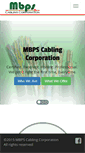 Mobile Screenshot of mbpscabling.com